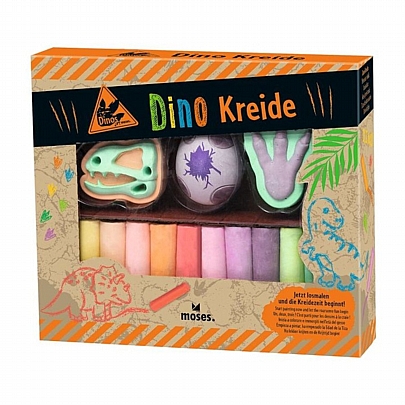 Κιμωλίες Δεινοσαύρων με 3D Σχέδια (27τμχ.) - Moses Κιμωλίες Δεινοσαύρων με 3D Σχέδια (27τμχ.) - Moses