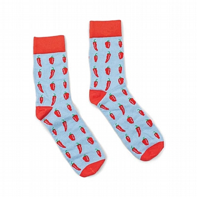 Βαμβακερές Κάλτσες σε Μεταλλικό Κουτάκι - Chillies (No.41-45) - Gentlemen's Hardware Βαμβακερές Κάλτσες σε Μεταλλικό Κουτάκι - Chillies (No.41-45) - Gentlemen's Hardware
