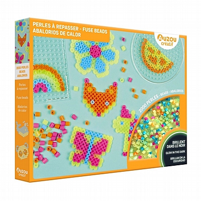 Kατασκευάζω Κρεμαστά με Χάντρες που Λάμπουν στο Σκοτάδι - Ζωάκια - Auzou Kατασκευάζω Κρεμαστά με Χάντρες που Λάμπουν στο Σκοτάδι - Ζωάκια - Auzou