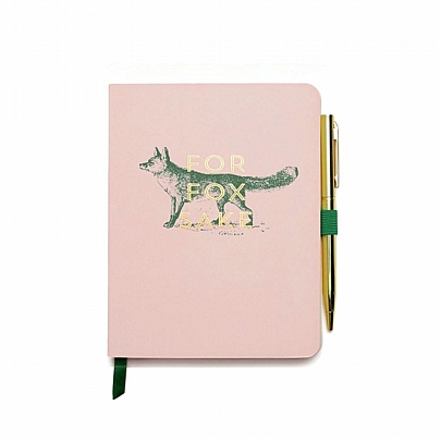 Σημειωματάριο ριγέ με Στυλό - For Fox Sake (11.5x16.5) - Designworks Ink Σημειωματάριο ριγέ με Στυλό - For Fox Sake (11.5x16.5) - Designworks Ink