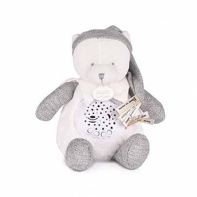 Το Πρώτο μου Μουσικό Φωτάκι Νυκτός - Λούτρινος Προτζέκτορας Γκρι Αρκουδάκι - Doudou & Compagnie Το Πρώτο μου Μουσικό Φωτάκι Νυκτός - Λούτρινος Προτζέκτορας Γκρι Αρκουδάκι - Doudou & Compagnie