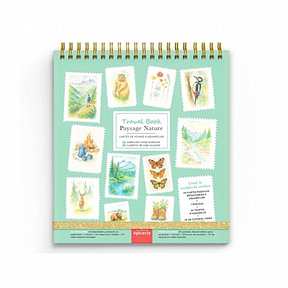 Σετ Ζωγραφικής με Ακουαρέλα - Paysage Nature - La Petite Σετ Ζωγραφικής με Ακουαρέλα - Paysage Nature - La Petite