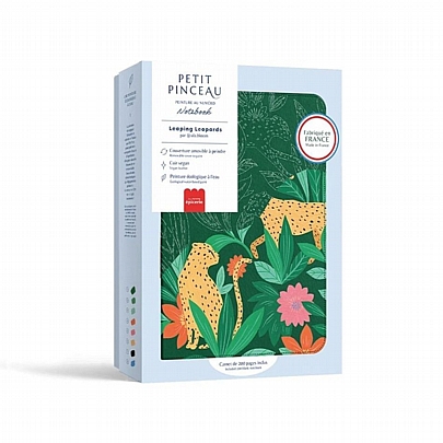 Ζωγραφίζω με Αριθμούς το Δικό μου Σημειωματάριο - Leaping Leopards - La Petite Ζωγραφίζω με Αριθμούς το Δικό μου Σημειωματάριο - Leaping Leopards - La Petite