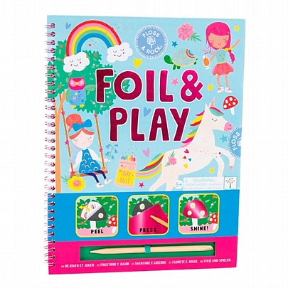 Foil & Play: Νεράιδα του Ουράνιου Τόξου - Floss & Rock Foil & Play: Νεράιδα του Ουράνιου Τόξου - Floss & Rock