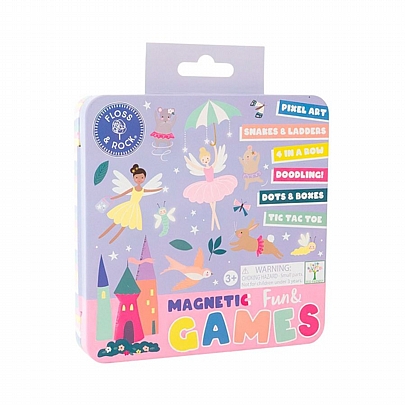 Μαγνητικό Κουτί Παιχνιδιών - Μαγεμένο Μπαλέτο (6 σε 1) - Floss & Rock Μαγνητικό Κουτί Παιχνιδιών - Μαγεμένο Μπαλέτο (6 σε 1) - Floss & Rock