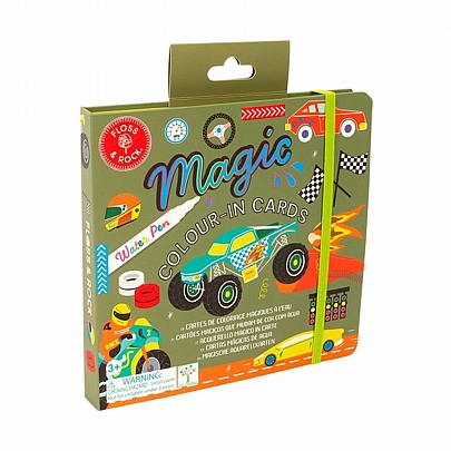 Παίζω & Χρωματίζω με μαρκαδόρο νερού - Αυτοκίνητα - Floss & Rock Παίζω & Χρωματίζω με μαρκαδόρο νερού - Αυτοκίνητα - Floss & Rock