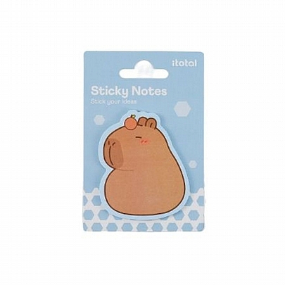 Αυτοκόλλητα Sticky Notes - Capybara Blue (20χαρτάκια/5.4x7.3εκ.) - iTotal