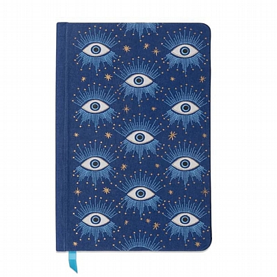 Σημειωματάριο Ριγέ με Σκληρό Εξώφυλλο - Starry Eyed (13x21) - Designworks Ink