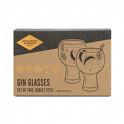 Σετ Ποτήρια Gin από Γυαλί (230ml) - Gentlemen's Hardware Σετ Ποτήρια Gin από Γυαλί (230ml) - Gentlemen's Hardware
