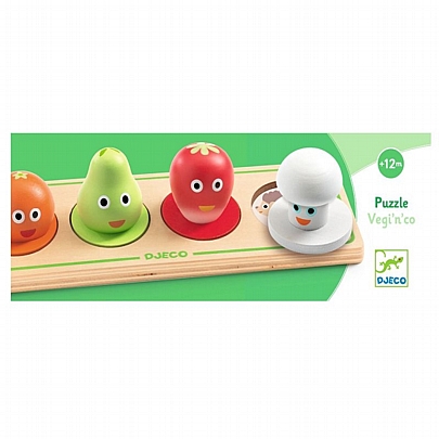 Ξύλινα Σφηνώματα Αναγνώρισης Χρωμάτων - Φρούτα - Djeco Ξύλινα Σφηνώματα Αναγνώρισης Χρωμάτων - Φρούτα - Djeco