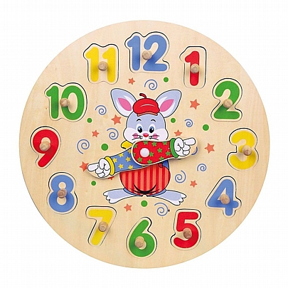 Ξύλινο Ρολόι & Σφηνώματα Αριθμών - Viga Ξύλινο Ρολόι & Σφηνώματα Αριθμών - Viga