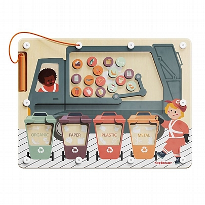 Μαγνητικός Λαβύρινθος - Waste Sorter - Top Bright