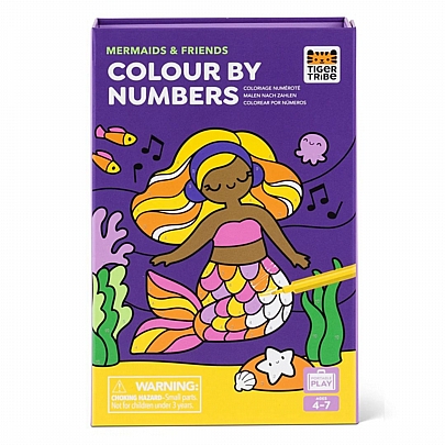 Σετ Κουτί Ζωγραφικής με Αρίθμηση - Mermaids & Friends - Tiger Tribe Σετ Κουτί Ζωγραφικής με Αρίθμηση - Mermaids & Friends - Tiger Tribe