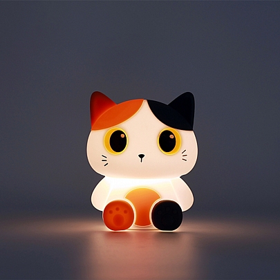 Φωτάκι Νυκτός από Σιλικόνη - Orange Cat - iTotal Φωτάκι Νυκτός από Σιλικόνη - Orange Cat - iTotal