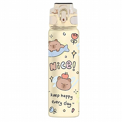 Παγούρι πλαστικό - Capybara (750ml) - I-Drink Παγούρι πλαστικό - Capybara (750ml) - I-Drink